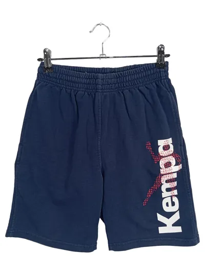 Kempa Sport Shorts Herren Gr. 44/XS Blau Sportlich Baumwolle Mix