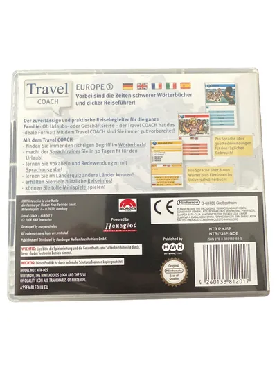 Nintendo DS Travel Coach Europe 1 Lernspiel Sprachen lernen