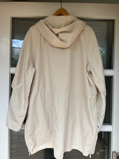 Raintex Damen Parka Kapuze Beige 48 4XL Casual Polyester Freizeit Jacke