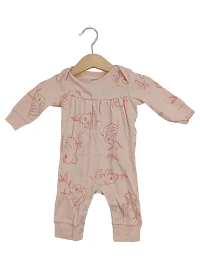 Carter's Baby Body Strampler Mädchen Rosa Koala Gr. 3 Monate