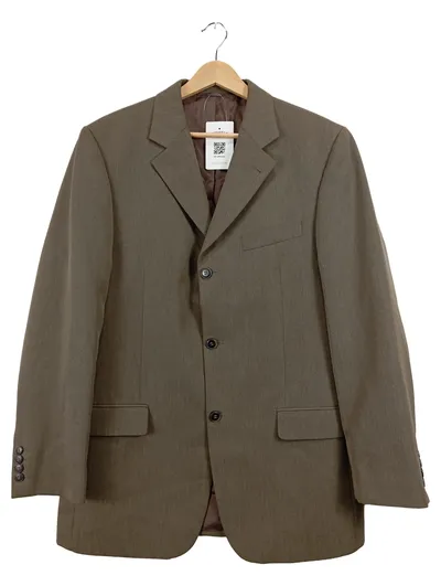 s.Oliver Herren Sakko Gr. 48 Beige Meliert Business Klassisch