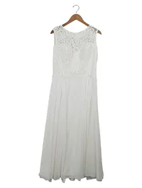 MAGIC BRIDE Brautkleid Damen Gr. 46 Weiß Spitze A-Linie Elegant 1