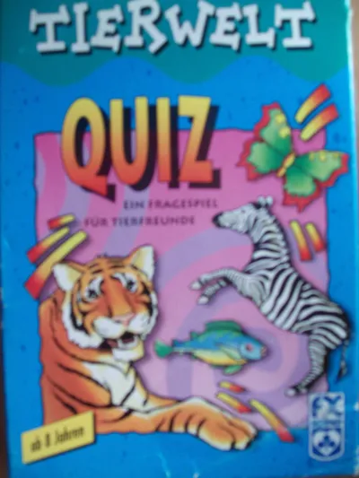 FX Schmid Quizspiel Wildtiere Natur Umwelt Gesellschaftsspiel ab 8 Jahre