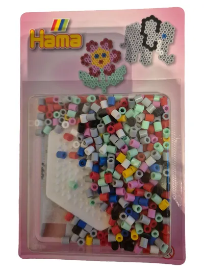 Hama Bügelperlen Set Elefant Blume Kreativ Bastelset Mehrfarbig Kinder