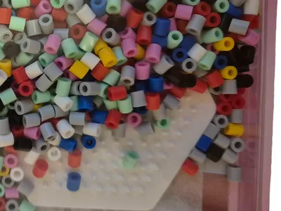 Hama Bügelperlen Set Elefant Blume Kreativ Bastelset Mehrfarbig Kinder