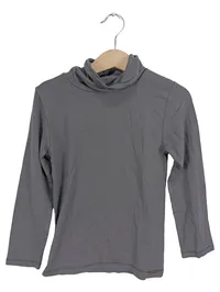 Bellybutton Langarmshirt Rollkragen Kinder Gr. 116 Grau Casual 1