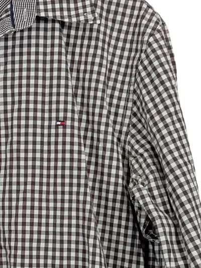 Tommy Hilfiger kariertes Hemd Herren Gr. 40/L Casual Mehrfarbig