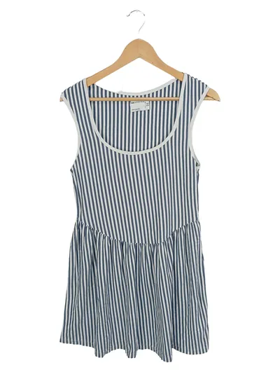 ASOS DESIGN Damen Freizeitkleid Gr. 40 gestreift Casual Mehrfarbig