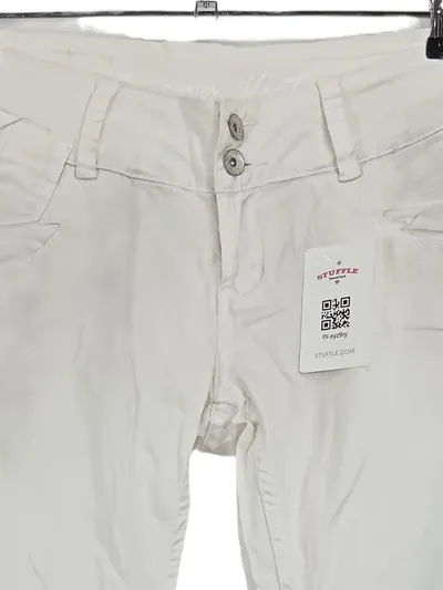 Buena Vista Damen Jeans Straight Leg XS Weiß Casual