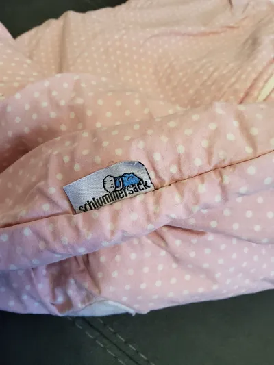 Schlummersack Baby Schlafsack Little Birdie Rosa Punkte Gr. 110 Mädchen