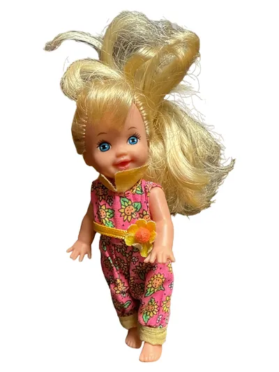 Barbie Kelly Puppe Vintage Künstlerpuppe Mehrfarbig 11 cm