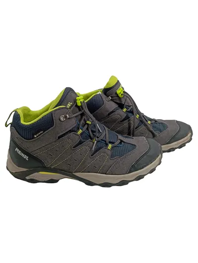 Meindl Outdoorschuhe Kinder Wanderschuhe Gore-Tex Gr. 39 Grau