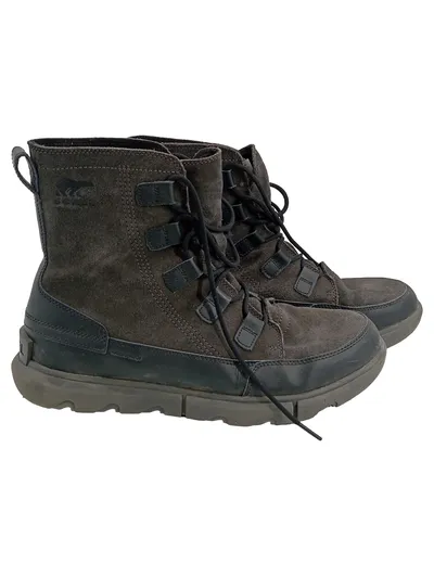 Sorel Herren Schneestiefel Outdoor Stiefel Grau Größe 44 Winter Boots