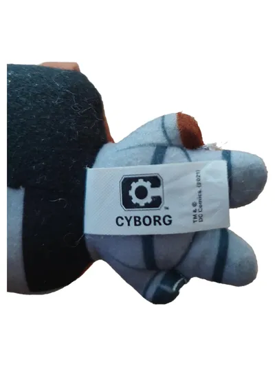 DC Comics Cyborg Plüsch Schlüsselanhänger Kinder Mehrfarbig Charmant