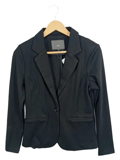 ICHI Damen Blazer Business Schwarz Gr. 38/M Eleganter Sakko