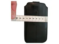 HUGO BOSS Leder Handytasche Smartphone Hülle Schwarz Elegant 5