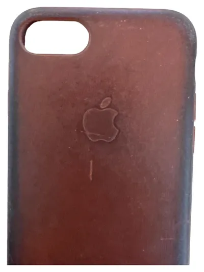 Apple Handy Schutzhülle iPhone 7/8 Hülle Braun Praktisch Case Cover