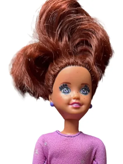 Mattel Babypuppe Mädchen Lila Outfit Casual Spielzeug Puppe
