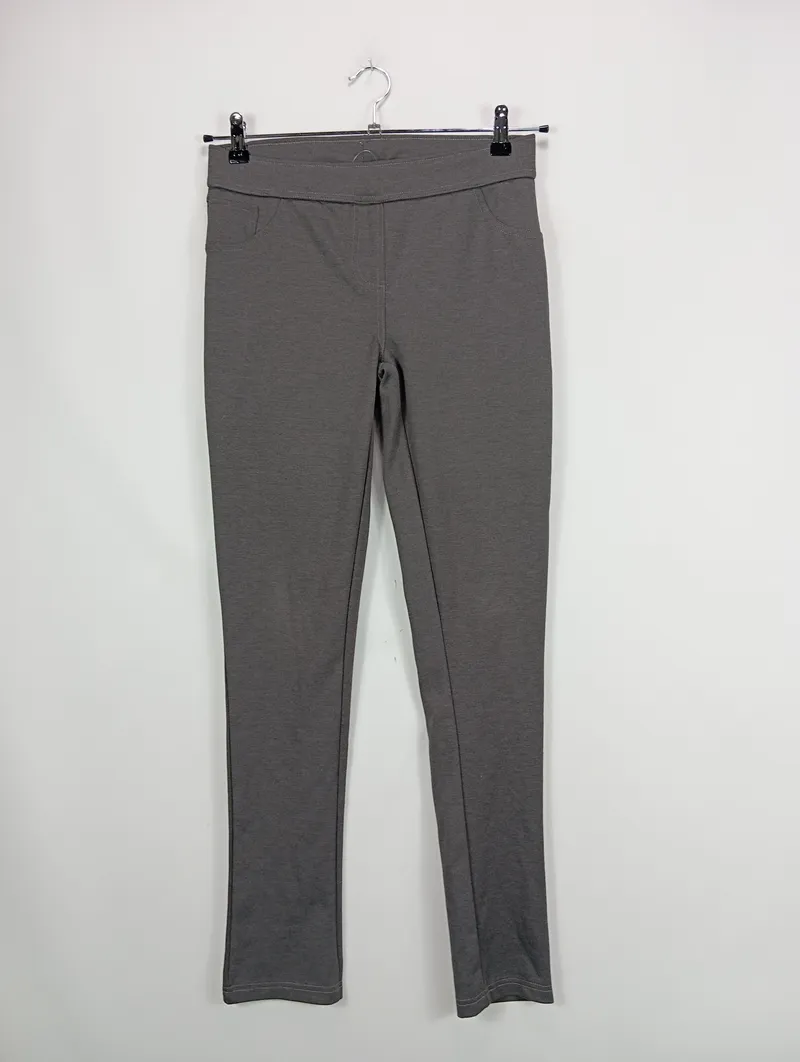 Cecilia Classics Damen Stoffhose Gr. 36 Grau Casual 2