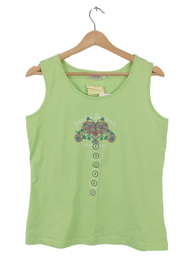 C.A.N.D.A Damen Top Garden Souvenir Gr. S/36 Grün Floral