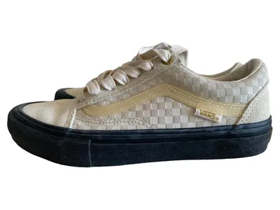 Vans Old Skool Sneaker low Damen Gr. 36.5 Beige Casual Skaterschuh