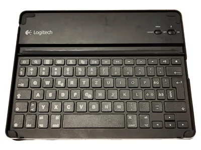Logitech Tablet Tastatur Bluetooth QWERTZ Schwarz