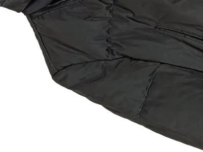Peuterey Damen Winterjacke Kapuze Gesteppt Schwarz Gr. 42 XL Praktisch