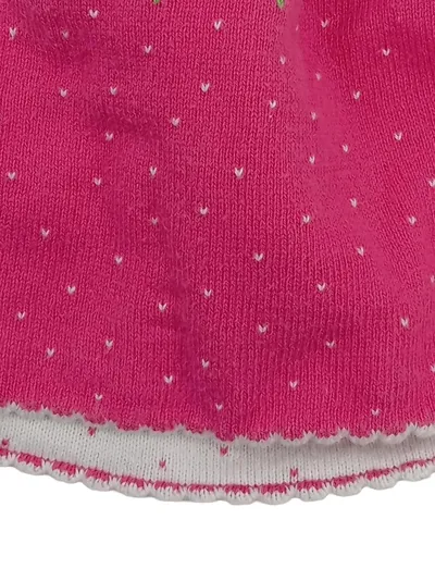 MaxiMo Kinder Mütze Erdbeere Gr. 47 Baumwolle Mehrfarbig Beanie