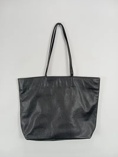ZARA Damen Aktentasche Schwarz Leder Business Tragetasche 46x30cm Büro