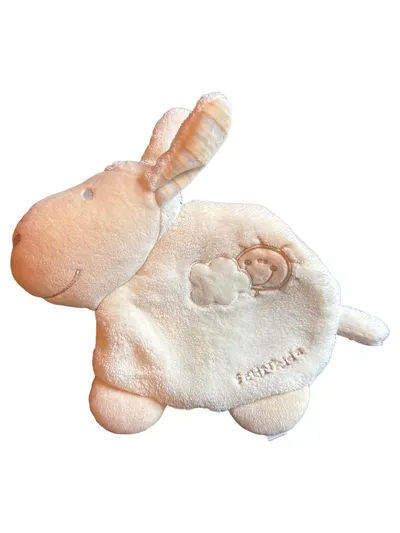 Fehn Baby Kuscheltier Hase Beige Plüschtier Schmusetier
