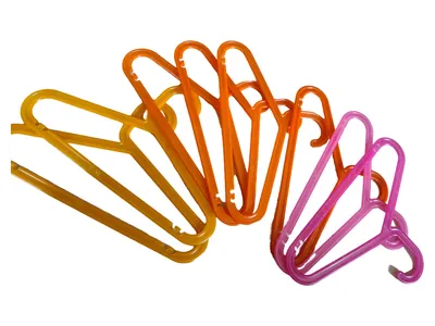 IKEA Kleiderbügel Kinder Mehrfarbig Kunststoff 34cm