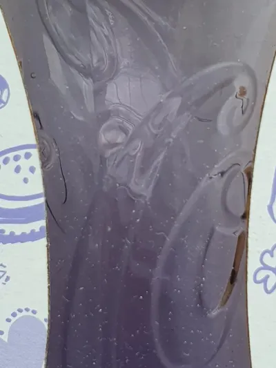 Coca-Cola Limited Edition Glas 2014 Lila Latte Macchiato Sammlerstück