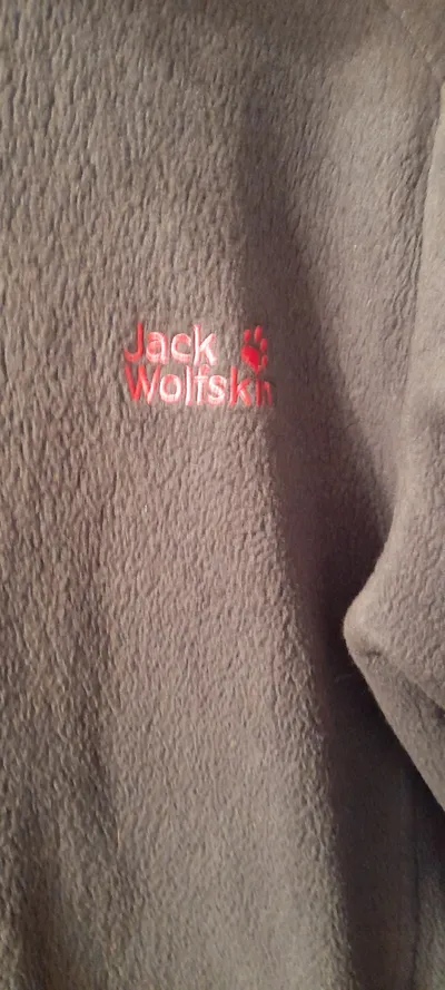 Jack Wolfskin Fleecejacke Damen Gr. L Grau Outdoor Jacke