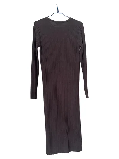 Tiger of Sweden Strickkleid Damen Langarm Grau Gr. 34/XS Modern