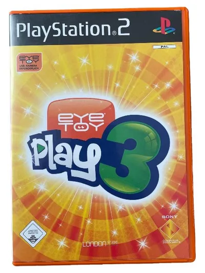 Sony EyeToy Play 3 PS2 Spiel Musik Rhythmus Deutsch Englisch Französisch