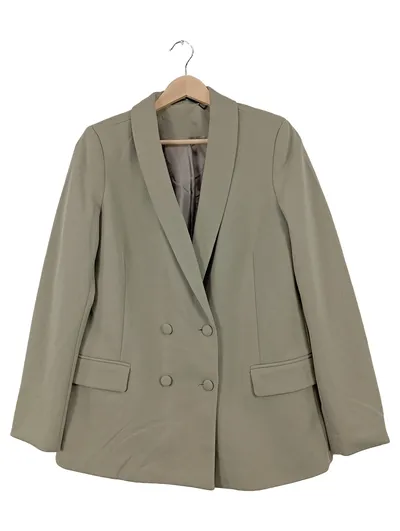 VERO MODA Damen Blazer Gr. S/36 Grün Business Zweireiher Jacke