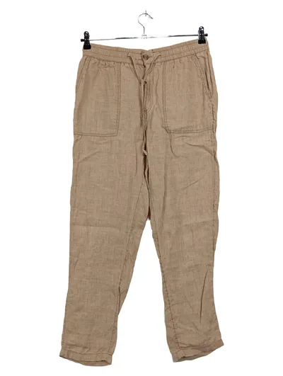 s.Oliver Damen Leinenhose Stoffhose Gr. 36 Beige Casual