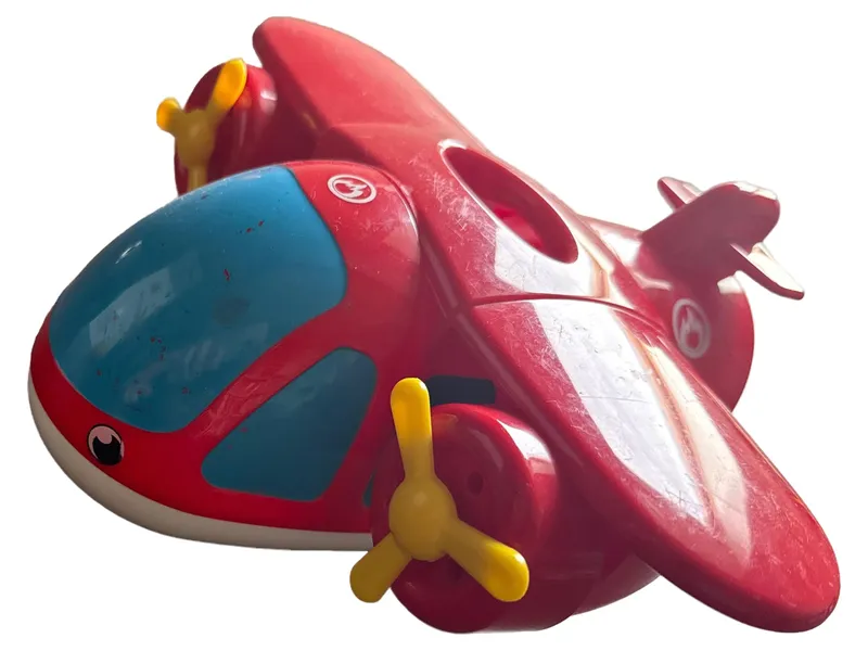 BIG Flugzeug Spielzeug Kunststoff Mehrfarbig Kinder Spielzeugflieger 1