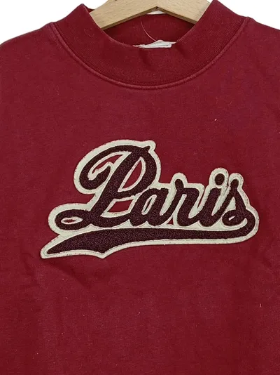Bonpoint Kinder Sweatshirt Paris Rot Gr. 128