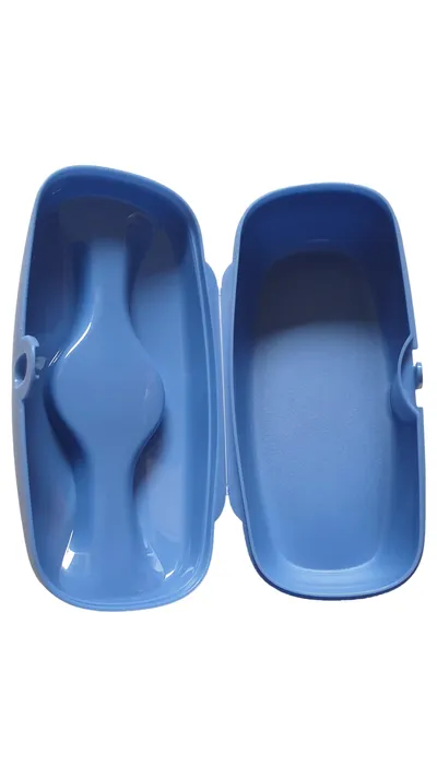 Tupperware Brotdose Lunchbox Blau Kunststoff Neu