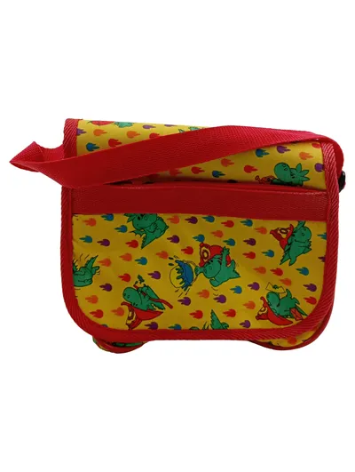 bb Klostermann Kinder Umhängetasche Dino Motiv Mehrfarbig Polyester Freizeit