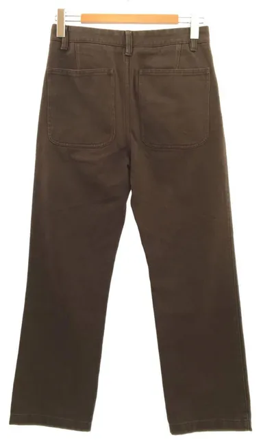 ACNE STUDIOS Stoffhose Herren Oliv Gr. W33 L30 Casual Baumwolle