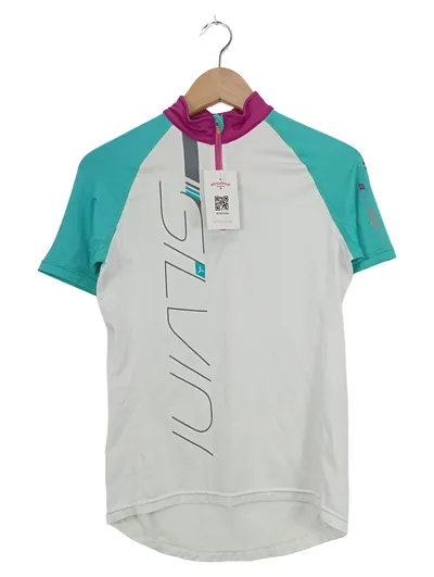 SILVINI Damen Radtrikot Kurzarm Mehrfarbig Gr. 38/M Sportlich