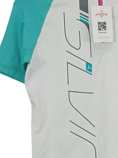 SILVINI Damen Radtrikot Kurzarm Mehrfarbig Gr. 38/M Sportlich