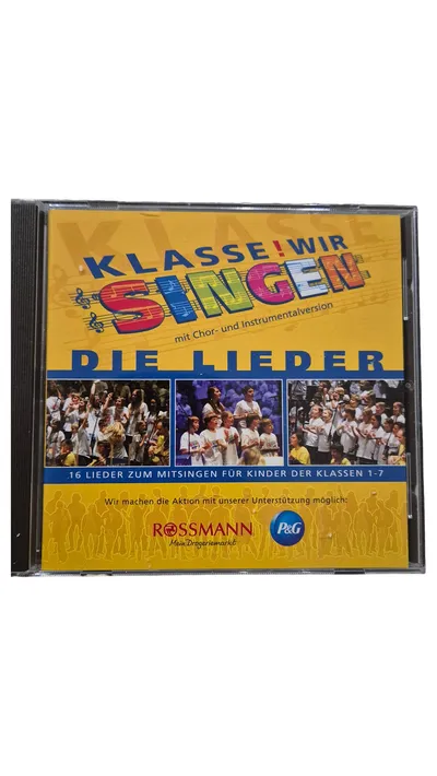 Kindermusik CD Mitsinglieder 16 Songs Chor Instrumental Klassen 1-7