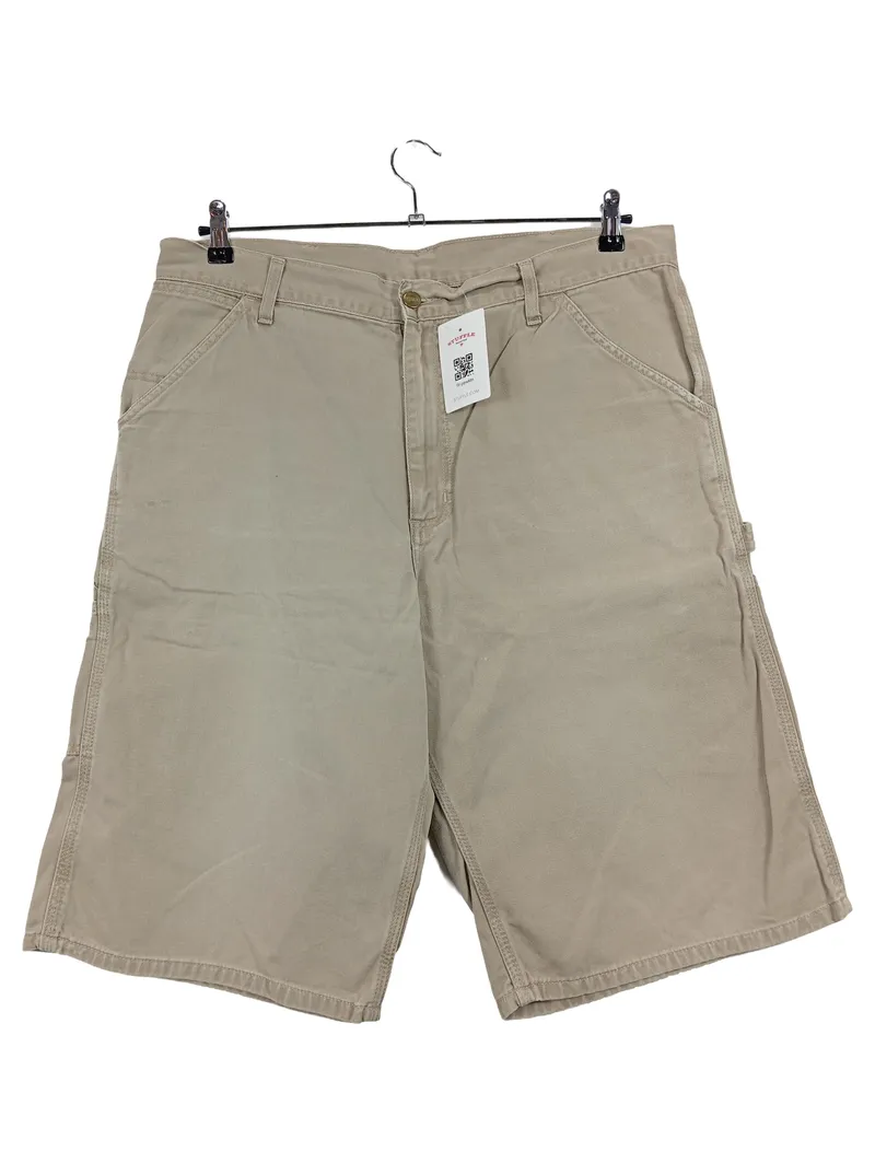 Carhartt Herren Cargohose Beige Gr. 38 Casual Outdoor Baumwolle 1