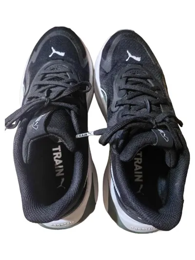 Puma PWR Hybrid NRG TR Herren Sportschuhe Schnürung Textil Schwarz 38