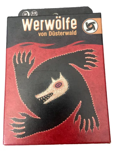 Zygomatic Werwölfe von Düsterwald Partyspiel Kartenspiel ab 8 Jahre 8-18 Spieler