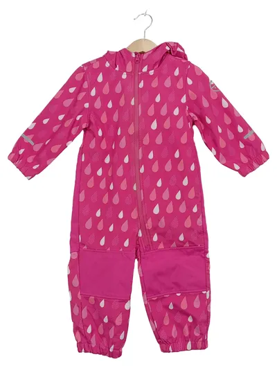 Cool Club Mädchen Schneeanzug Regenanzug Pink Tropfen Gr. 86/92