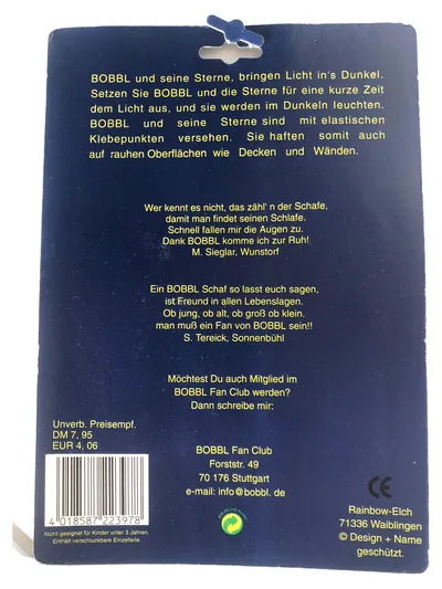 BOBBL Sterne Lichterkette Kinderzimmer Deko Grün Kunststoff Charmant